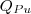 Q_{Pu}\,